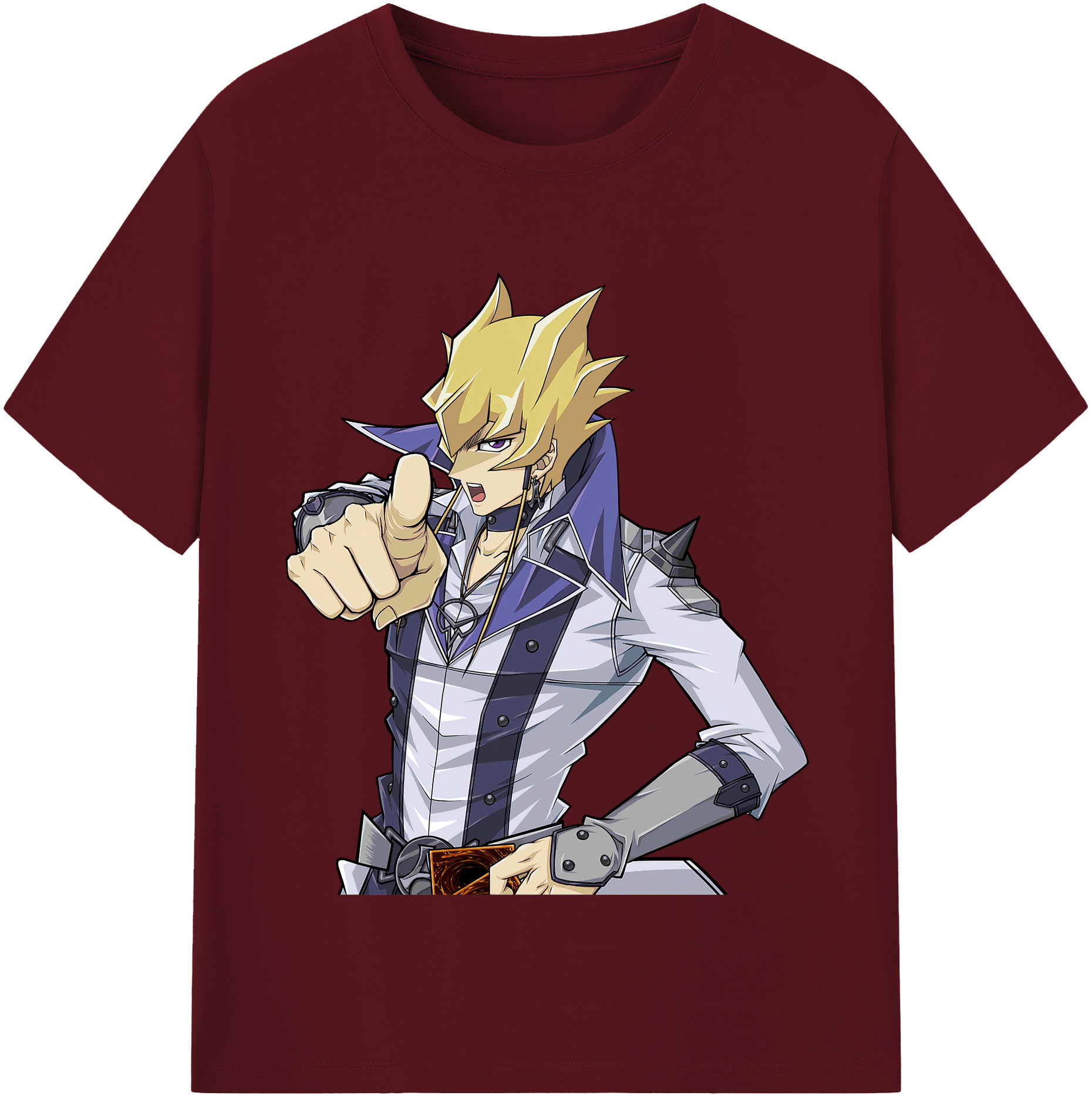 （画像用） 遊☆戯☆王 Yu-Gi-Oh! 綿100％半袖Tシャツ（フロントプリント）